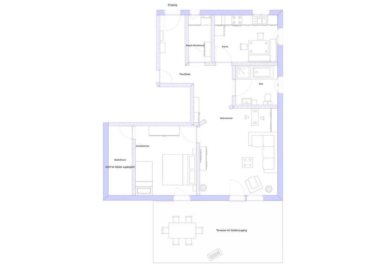 Ferienwohnung Biosphaerenblick Münsingen Exteriör bild