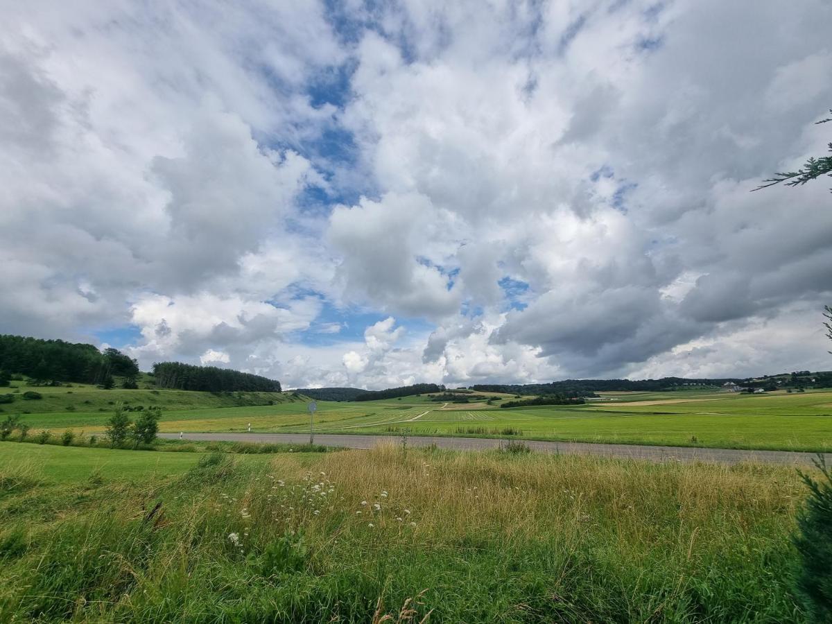 Ferienwohnung Biosphaerenblick Münsingen Exteriör bild