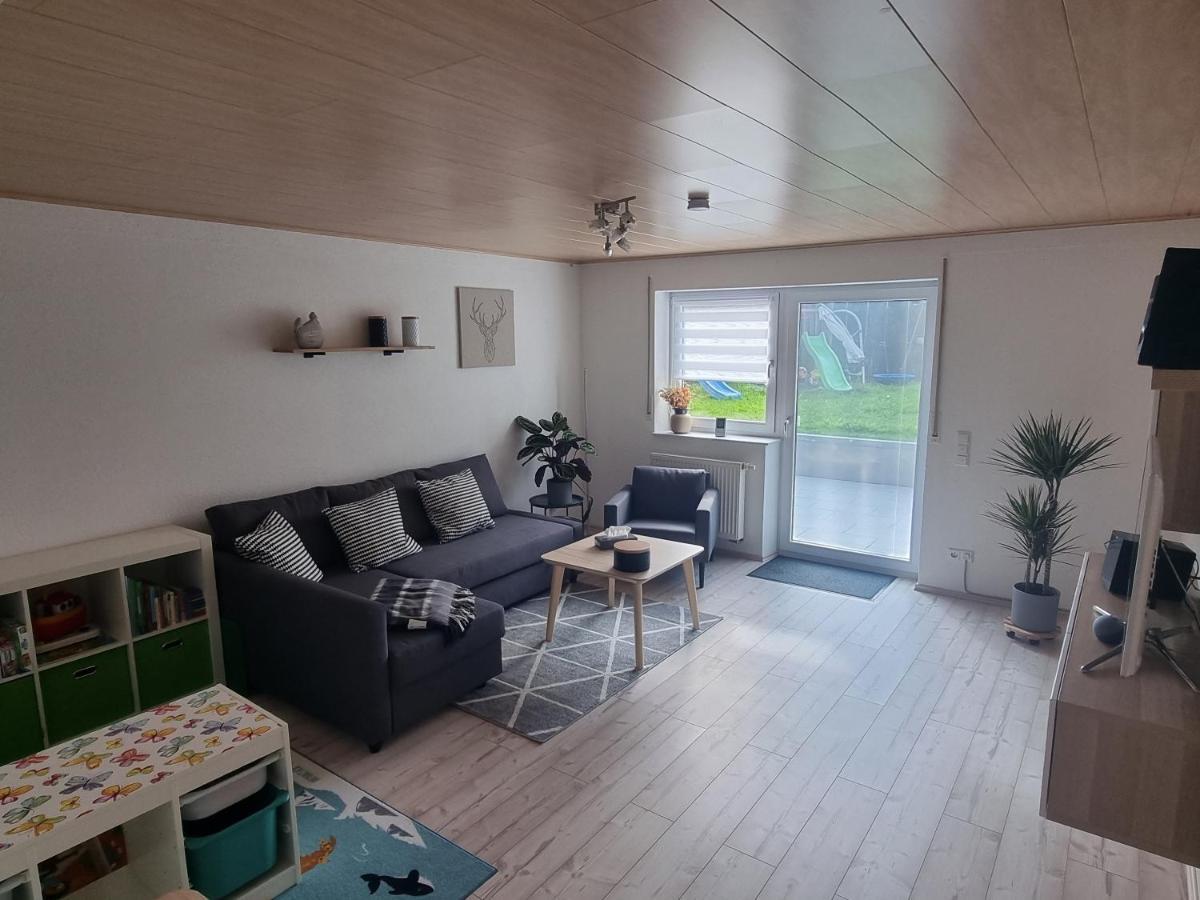 Ferienwohnung Biosphaerenblick Münsingen Exteriör bild