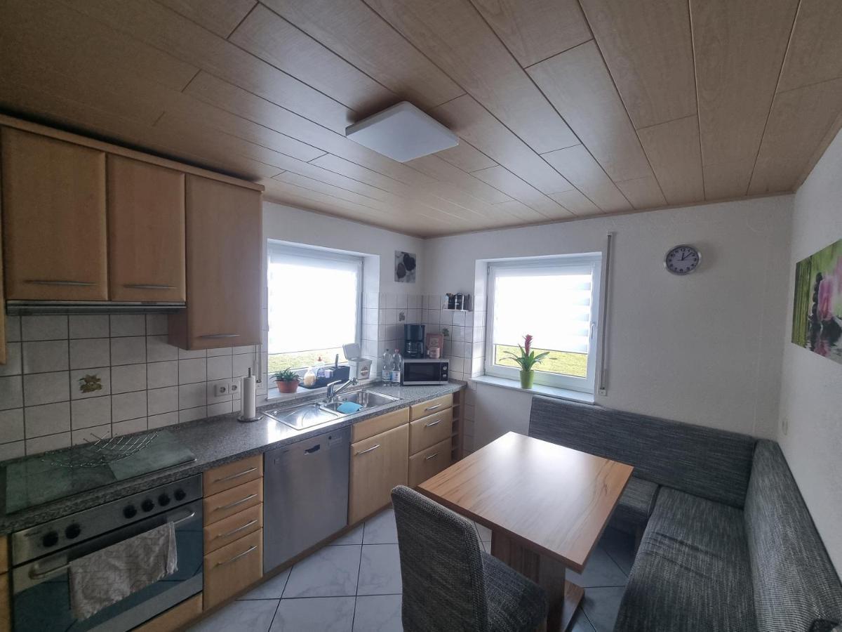 Ferienwohnung Biosphaerenblick Münsingen Exteriör bild