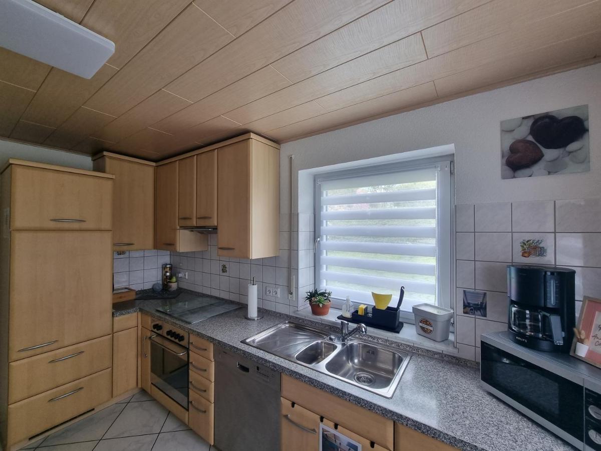 Ferienwohnung Biosphaerenblick Münsingen Exteriör bild