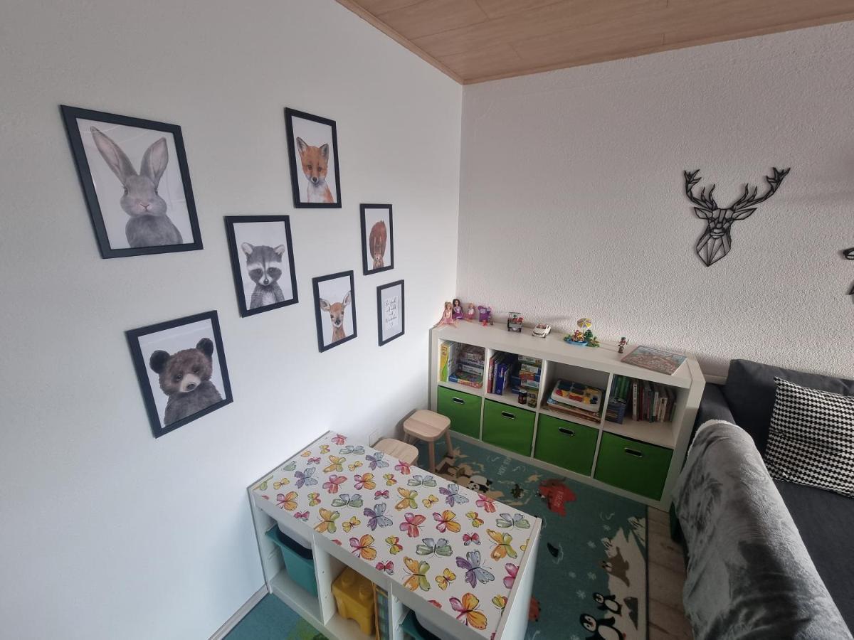 Ferienwohnung Biosphaerenblick Münsingen Exteriör bild